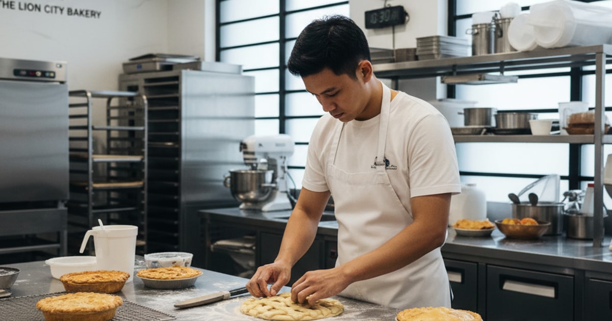 Behind the scenes at Andy's Pie bakery