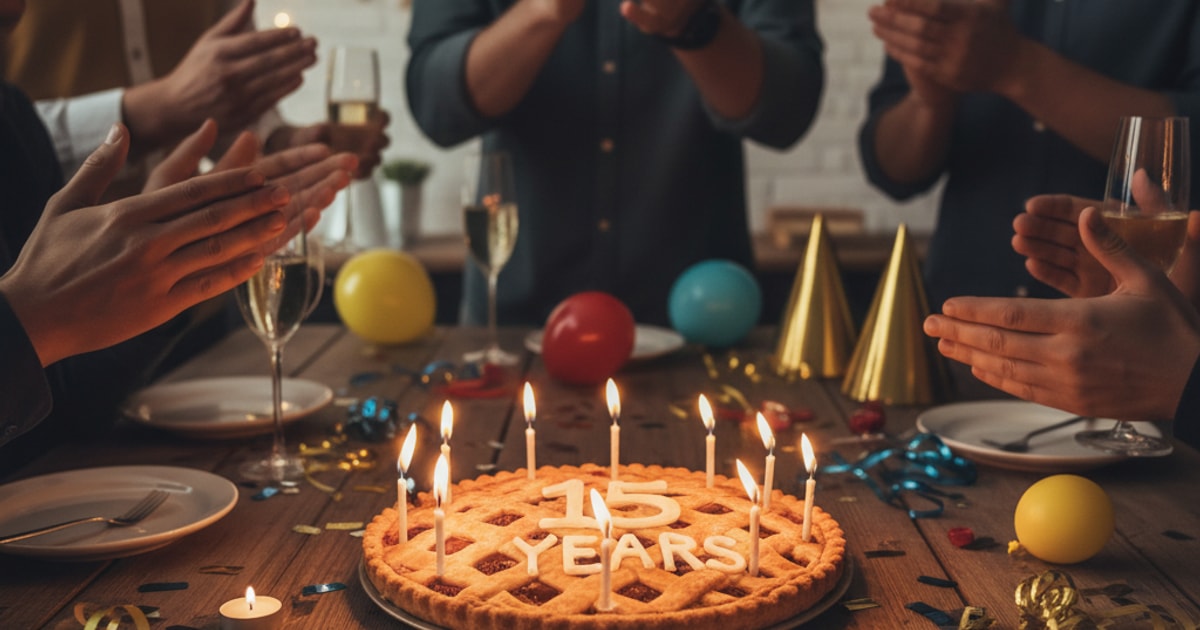 Celebrating 15 Years of Andy's Pie