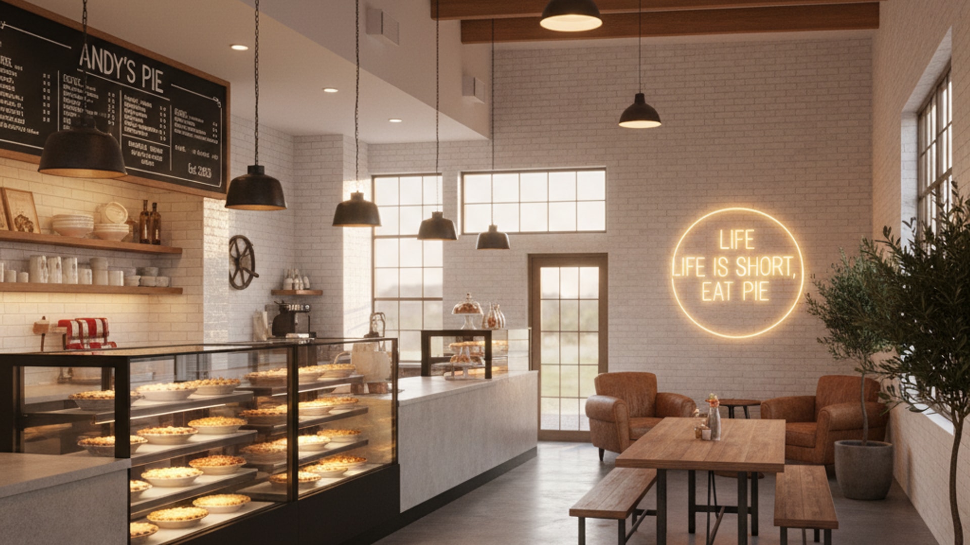 Andy's Pie bakery ambiance